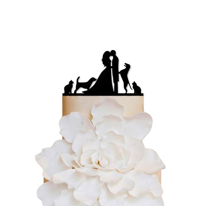 Sugar Yeti Brand Made in USA Cake Toppers God Gave Me You Wedding Cake Toppers Wedding Decoration Acrylic Cake... N157