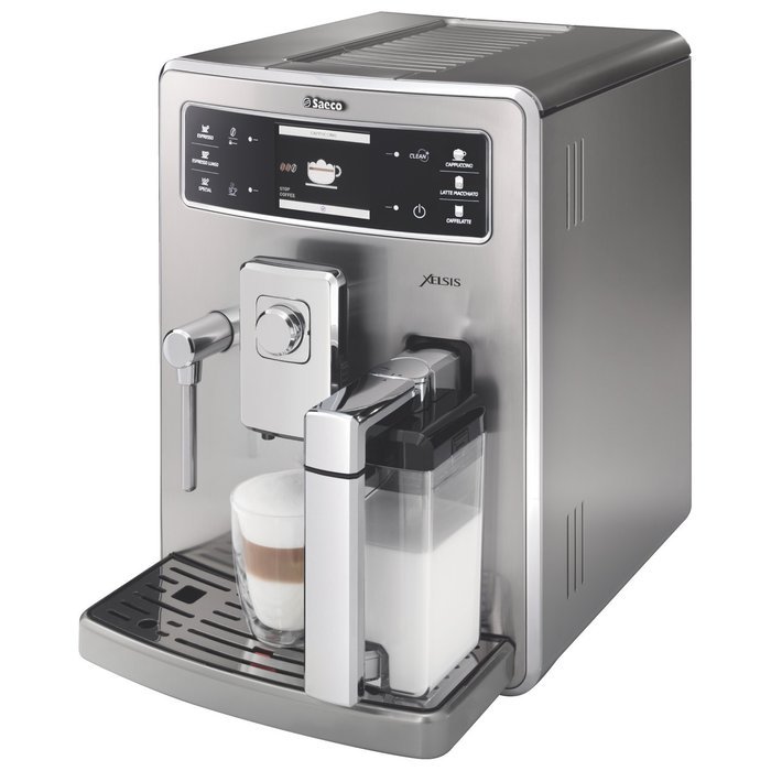 Saeco Xelsis SS Automatic Espresso Machine, Stainless Steel