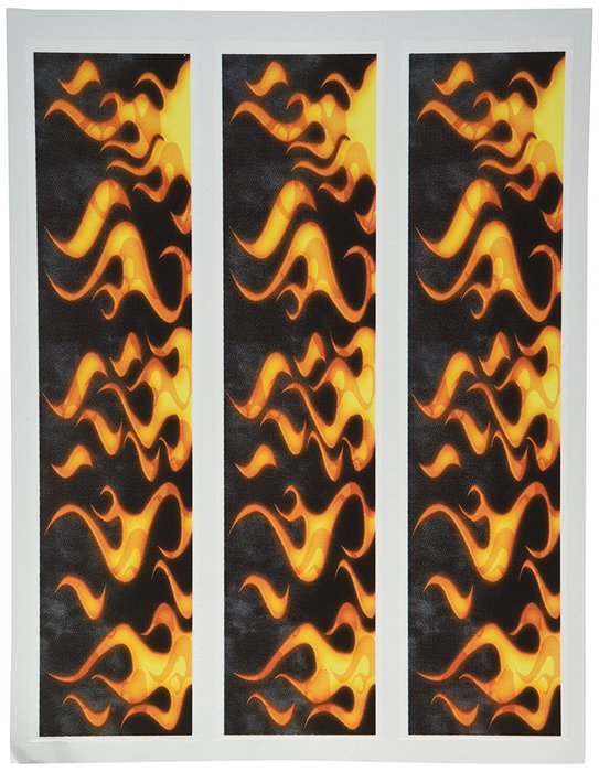 Fire and Flames Edible Cake Border Decoration