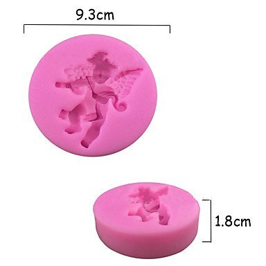Y&XL&H Angel / Violin Type Candy Fondant Cake Molds For The Kitchen Baking Molds