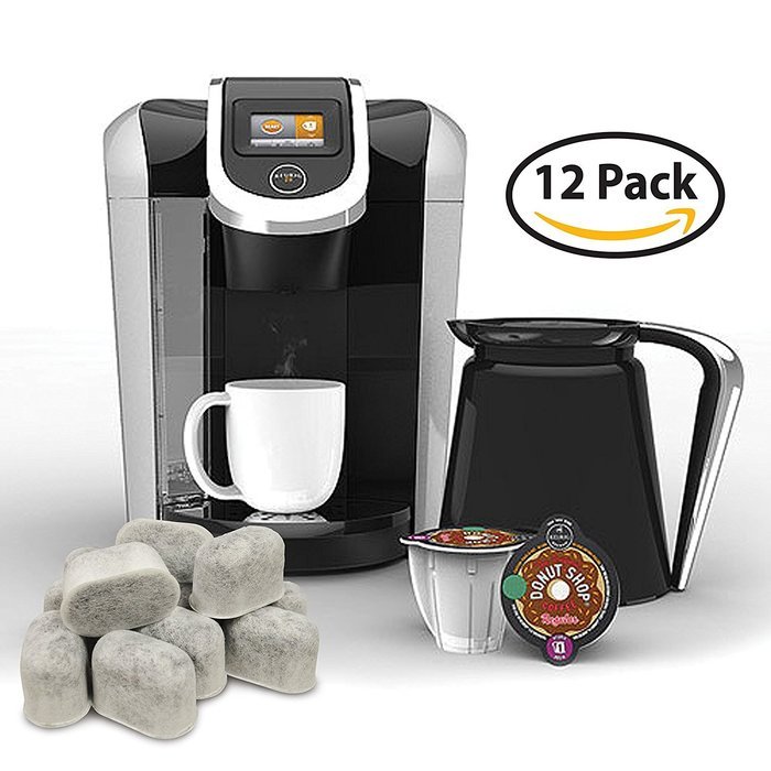 Replacement Charcoal Filters for Keurig 2.0 with Single Serving Bulletproof Coffee and 10 Single Serving Coffee... N2