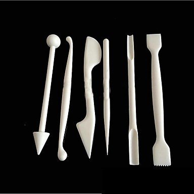 Y&XL&H 6pc/set Cake Fondant Flower Modelling Craft Sugar craft Decorating Cutter Set Tools