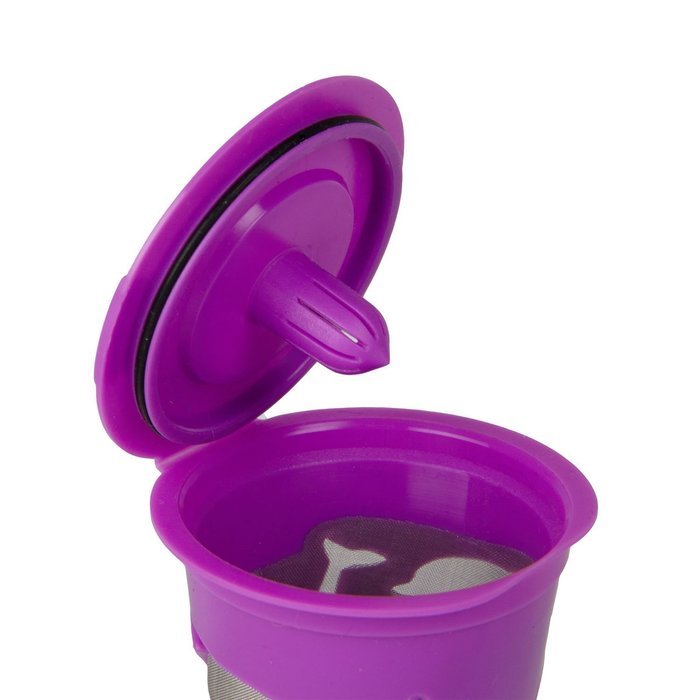 Chez Caf&eacute; Premium Reusable K-Carafe & K-Cup Coffee Filter Pod Combo for Keurig 2.0, K200, K 300, K 400 & K500... N3
