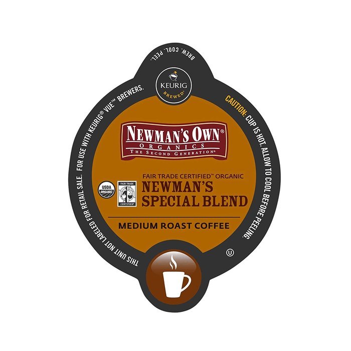 Vue 16-Count Newman's Own Medium Roast Extra Bold Coffee for Keurig Brewers