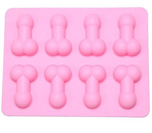 Penis Silicone Mold Chocolate Candy Making Crafts Ice Cube Cake Fondant Party Favor Bachelorette Naughty Ships...