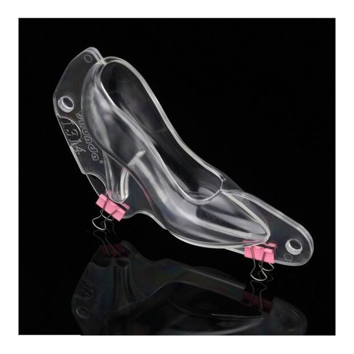 HABIBEE High Heel Shoe 3D Chocolate Candy Mould Bundle Molding Fondant Cake Mold for DIY Home Baking N6