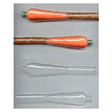 Carrot Pretzel Pop Candy Mold