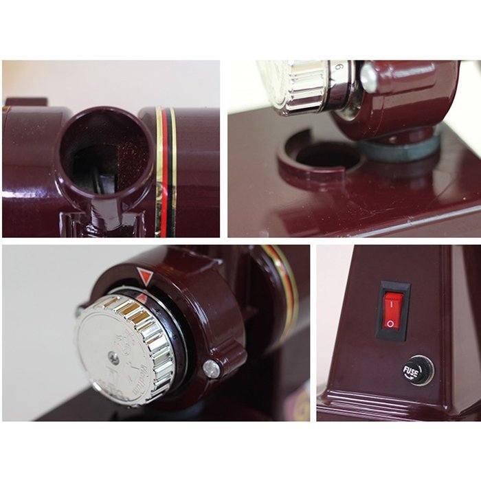 Feima 600N Home Automatic Electric Coffee Grinder Grinding Mill 220V (Black) N4