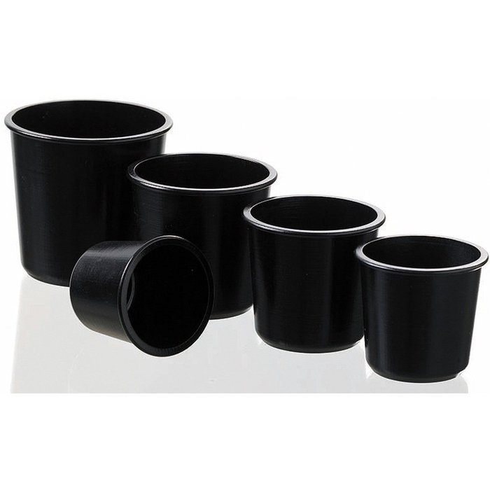 Matfer Bourgeat 345595 Exoglass Round Baba Molds