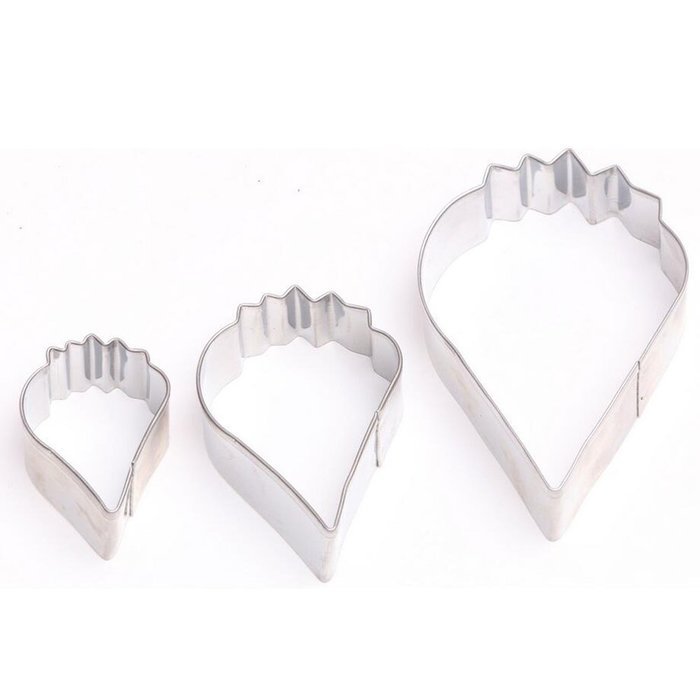 Ubaker Cake Decorating Gumpaste Flowers Set of 3 Poppy Petal Cutter Kit for Cake Cupcake Topper Decoration Stainless... N3