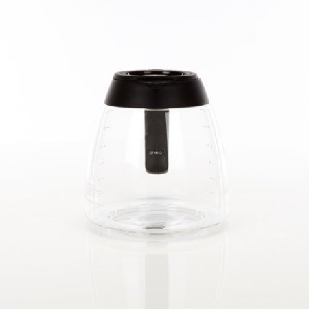 Mr. Coffee 12-Cup Replacement Decanter for all IS and FT Mr. Coffee series coffeemakers ISD13, Black