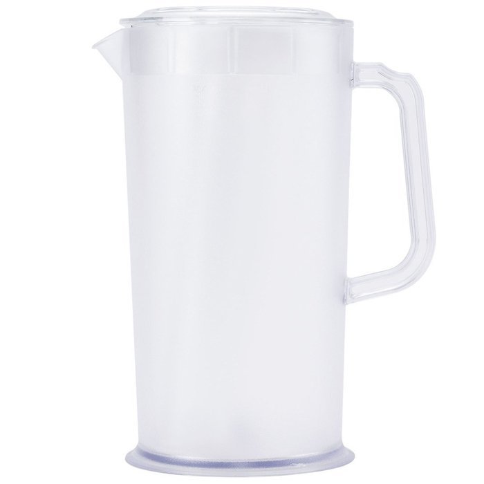 Plastic Ice-Tea & Juice Pitcher w/ Ice Tube, 66 Fluid Ounces by Pride Of India N3