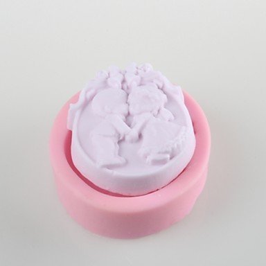 Y&XL&H Bride and Groom Shaped Soap Molds Wedding Mould Fondant Cake Chocolate Silicone Mold, Decoration Tools... N5