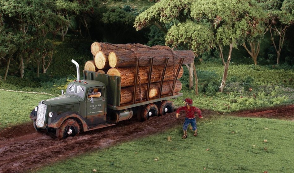 Woodland Scenics AS5343 N Tim Burr Logging