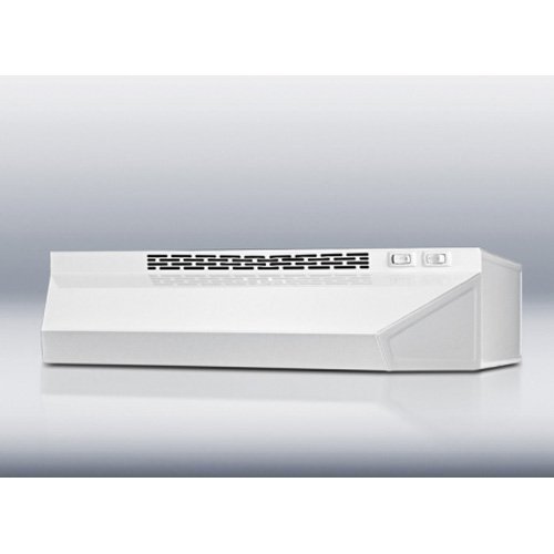 Summit 36" Slim Hood in White N2