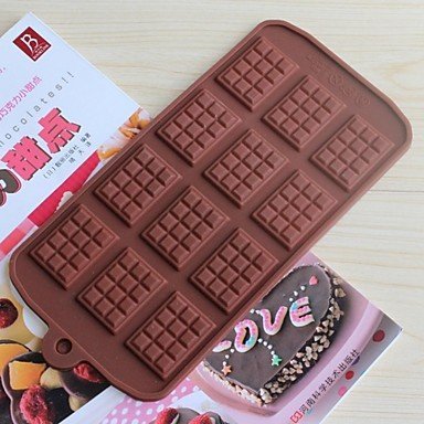 Sher Bakeware Silicone Baking Molds for Chocolate (Random Colors) Cool Watches Unique Watches N3