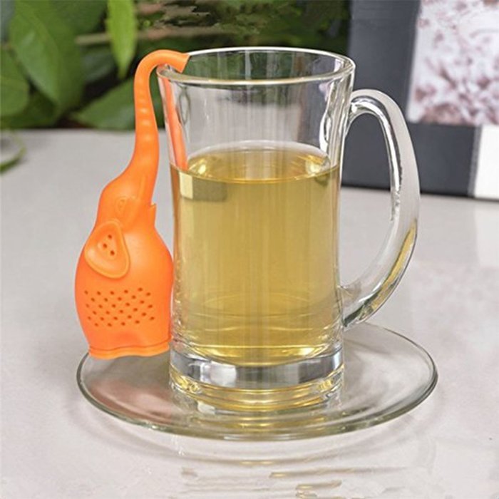 Mother's Day Sale, Set of (6) Premium Silicone Reusable Tea Bag Candy Silicone Tea Infuser Strainer Set Genuine... N15