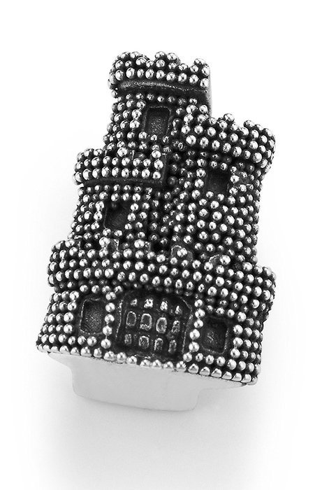 Lori Bonn Beachfront Property - Bonn Bon Slide Charm - Authentic Silver Slide Charm