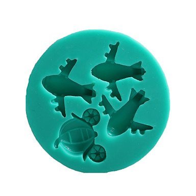 Y&XL&H Plane Shaped Silicone Fondant Cake Cake Chocolate Silicone Molds,Decoration Tools Bakeware N2