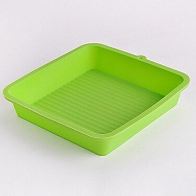 Y&XL&H Square Shape Cake Molds,Silicone 20.5&iexcl;&Aacute;20&iexcl;&Aacute;4 CM(8.1&iexcl;&Aacute;7.9&iexcl;&Aacute;1.6 INCH)