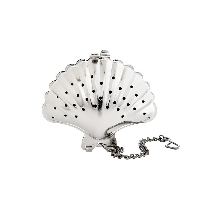 HIC Loose Leaf Tea Infuser with Caddy, House, 18/8 Stainless Steel, 1.5-Inch by 1.25-Inch
