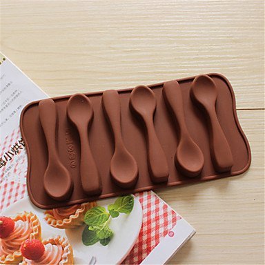 Y&XL&H Bakeware Silicone Spoon Baking Molds for Chocolate