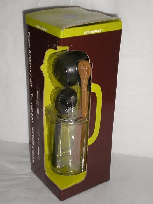 Starbucks Press Accessory Kit: Measure, Fill, Stir, Steep Timer, Clean