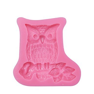 Y&XL&H Owl Branch Design DIY Silicone 3D Cake Mold Fondant Decoration Mold Cake Cooking Tools Fondant Molds N2