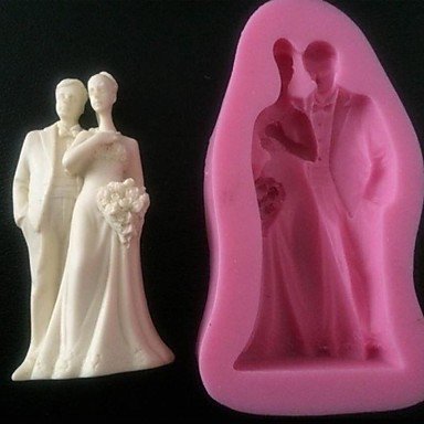 Y&XL&H Silicone Cake Topper Mold Silicone Chocolate Mold For Wedding Cake Decorating Arts & Crafts N2