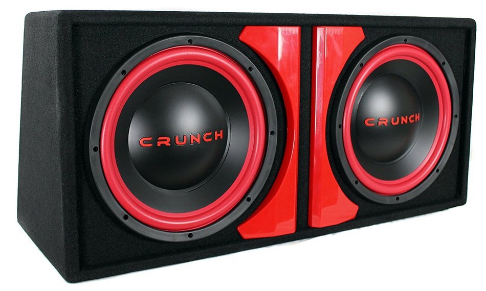 CRUNCH CR212A CR-212A Powered Dual-12" Subwoofer System