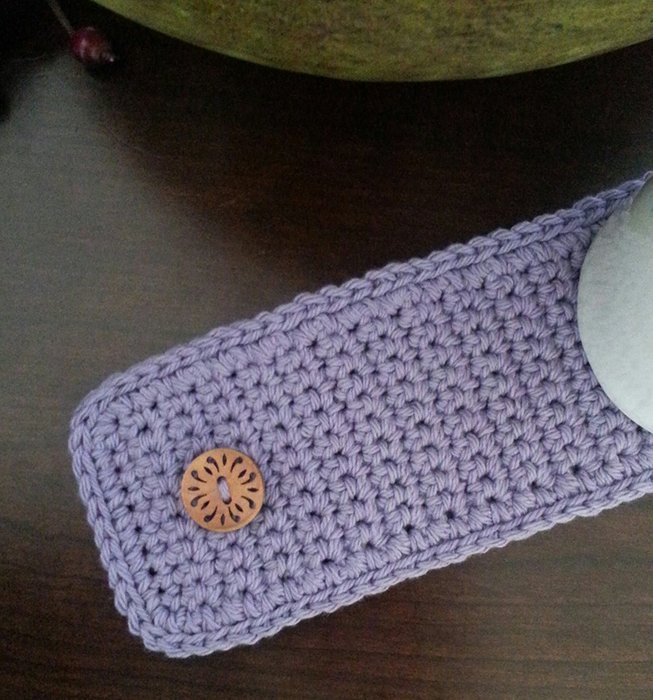 Reusable Coffee Mug Hug Lilac N3