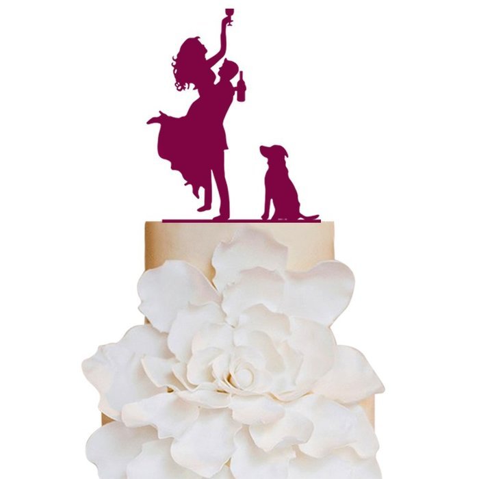 Sugar Yeti Brand Made in USA Cake Toppers God Gave Me You Wedding Cake Toppers Wedding Decoration Acrylic Cake... N158