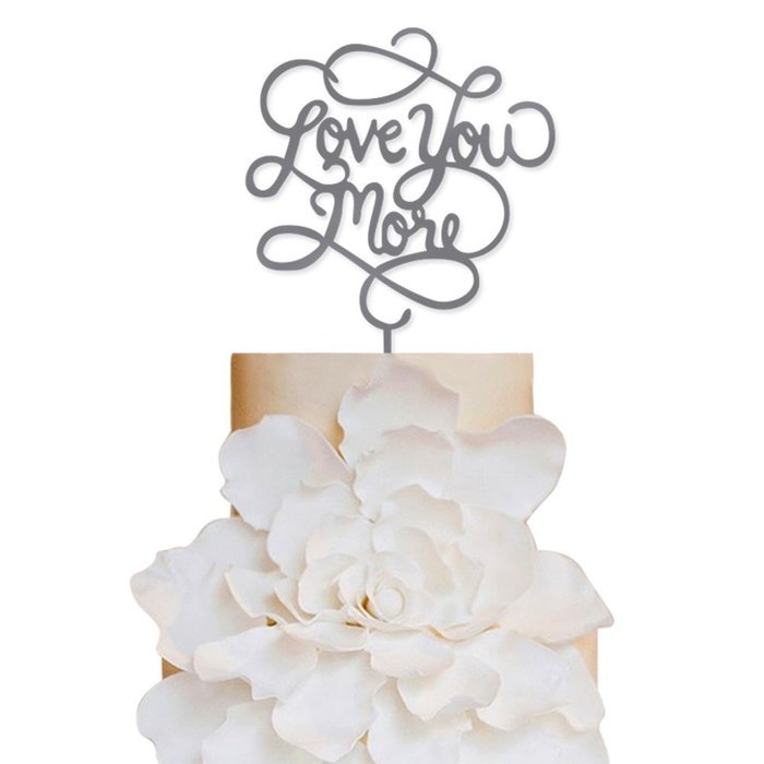 Sugar Yeti Brand Made in USA Cake Toppers God Gave Me You Wedding Cake Toppers Wedding Decoration Acrylic Cake... N169