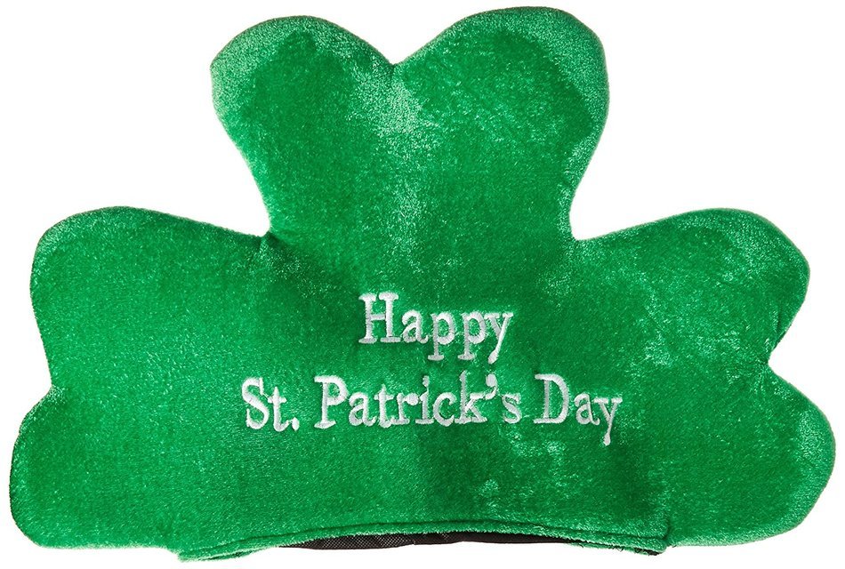 Beistle 30714 Plush St.Patrick's Day Shamrock Hat