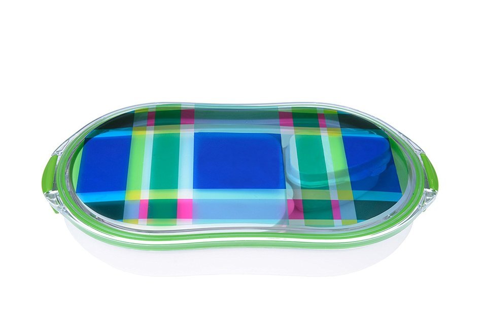 French Bull - Divided Lunch Container - Pack and Snack - Bento Lunch Box - Multidot N9