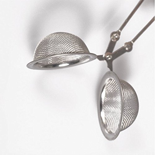 PYD Spoon Tea Ball Infuser Stainless Steel Tea Leaves Strainer Loose Herbal Spice Filter Diffuser N2