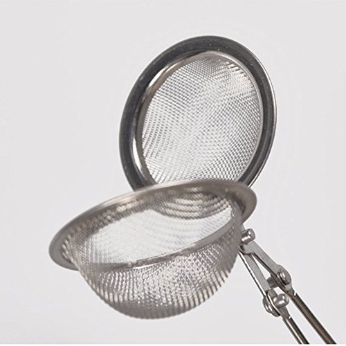 PYD Spoon Tea Ball Infuser Stainless Steel Tea Leaves Strainer Loose Herbal Spice Filter Diffuser N3