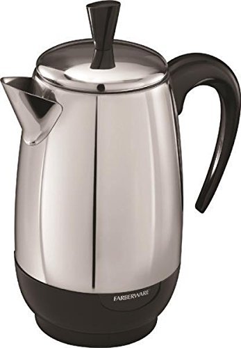 New Farberware Fcp280 Stainless Steel 2 To 8 Cup Electric Perculator 6151153