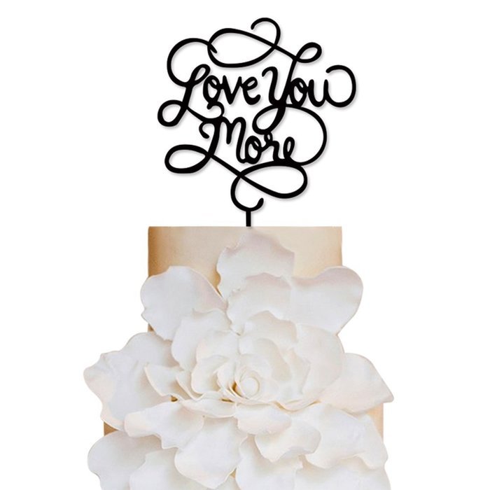 Sugar Yeti Brand Made in USA Cake Toppers God Gave Me You Wedding Cake Toppers Wedding Decoration Acrylic Cake... N182