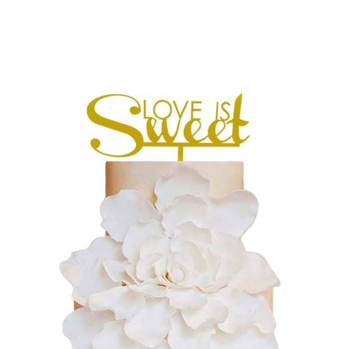 Sugar Yeti Brand Made in USA Cake Toppers God Gave Me You Wedding Cake Toppers Wedding Decoration Acrylic Cake... N186