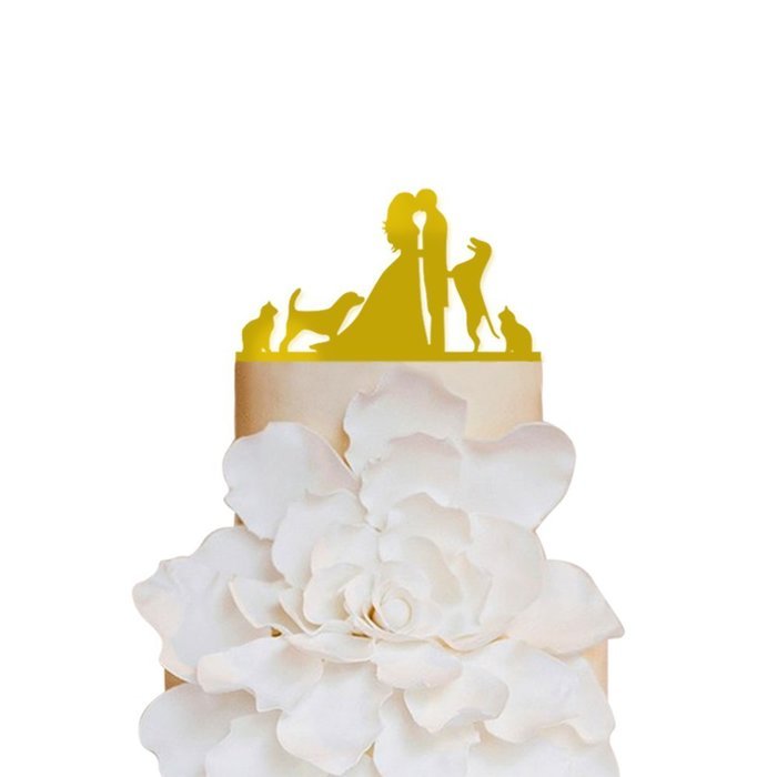 Sugar Yeti Brand Made in USA Cake Toppers God Gave Me You Wedding Cake Toppers Wedding Decoration Acrylic Cake... N189