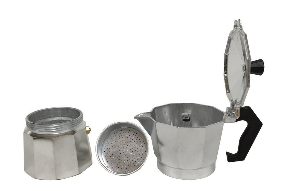 Espresso Maker Stovetop Aluminum (6 cups)