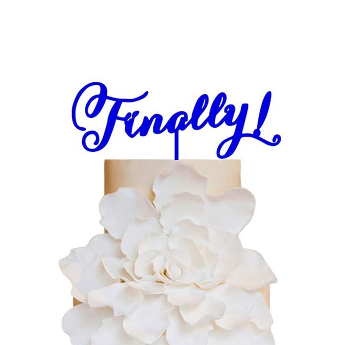 Sugar Yeti Brand Made in USA Cake Toppers God Gave Me You Wedding Cake Toppers Wedding Decoration Acrylic Cake... N194