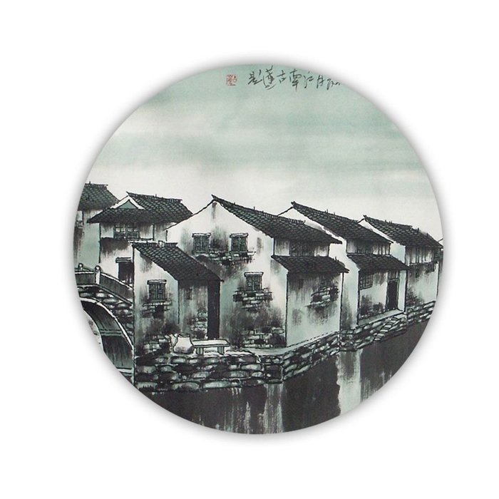 Generic Beautiful Mdf Material Have With Asian Chinese Painting 1 Cup Coaster N9