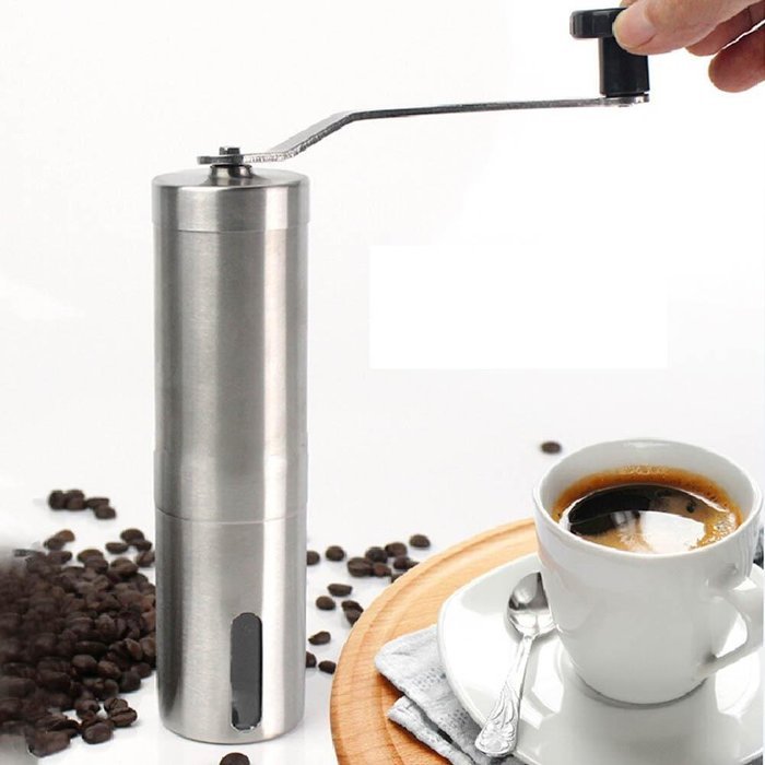 Generic Stainless Steel Portable Handheld Coffee Grinder