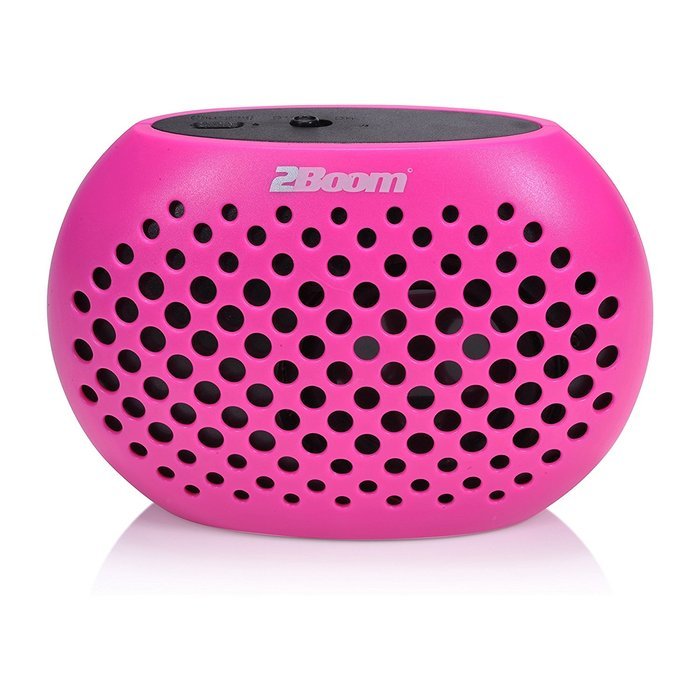 2BOOM Mini Boom Portable Mini Bluetooth iPod Wireless Speaker Pink N6