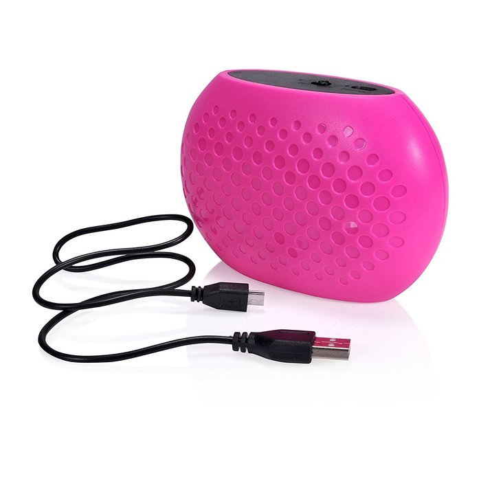 2BOOM Mini Boom Portable Mini Bluetooth iPod Wireless Speaker Pink N7
