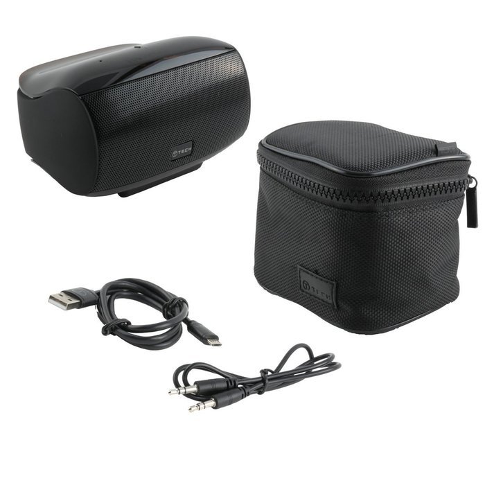 Portable Bluetooth Speaker with Good Loud Bass - Small Wireless Compact Rechargeable Mini Speaker by T-Tech -... N3