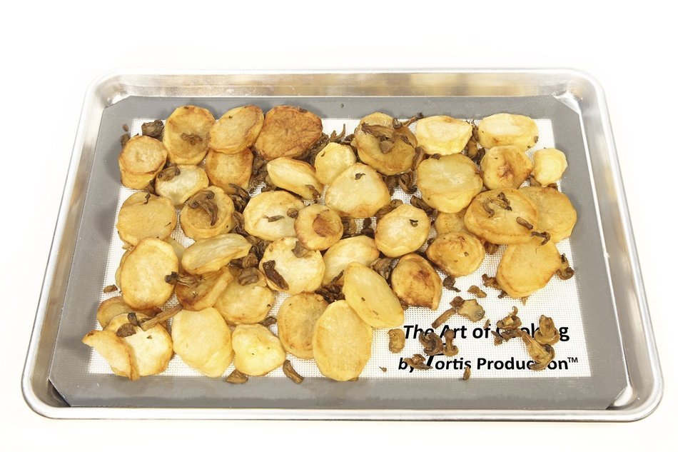 Fortis Production Heavy Duty Eco-friendly Non-stick Heat Resistant 3 Silicone Baking Mat Set N2