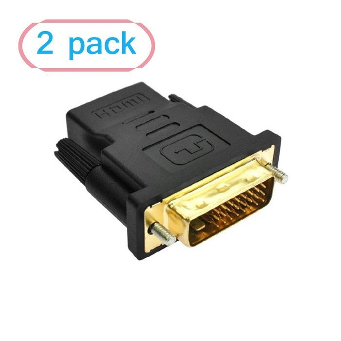 Importer520 Gold Plated HDMI Female to DVI-D Male Video Adapter N4
